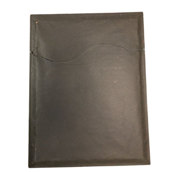 Vintage Needlepoint Tapestry Framed Art Piano lesson - Picture 2 of 16